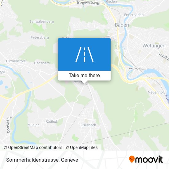 Sommerhaldenstrasse map