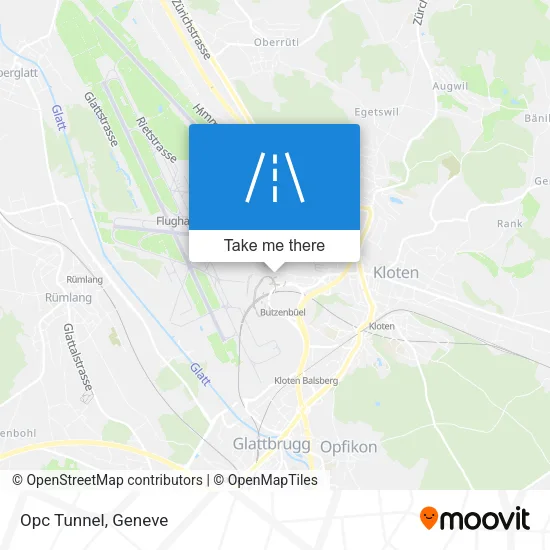 Opc Tunnel map