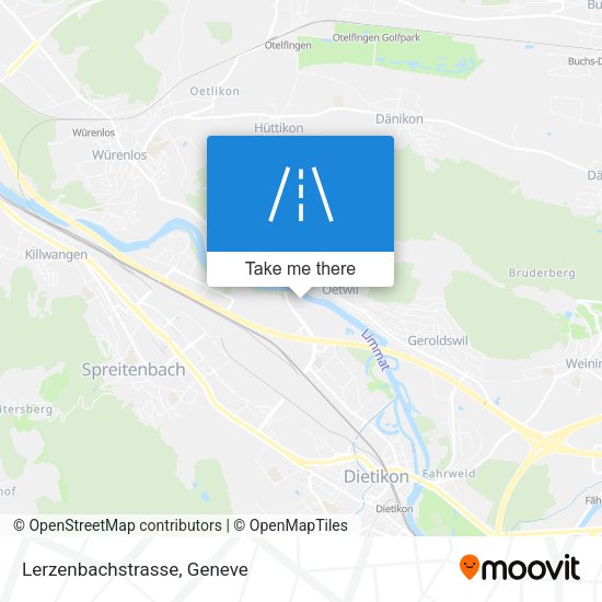 Lerzenbachstrasse map