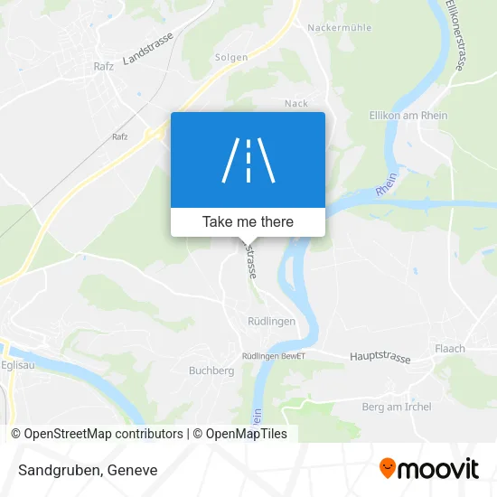 Sandgruben map