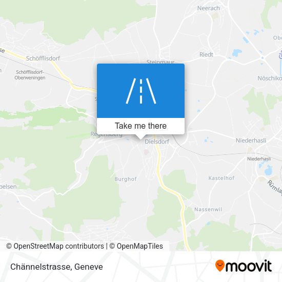 Chännelstrasse map