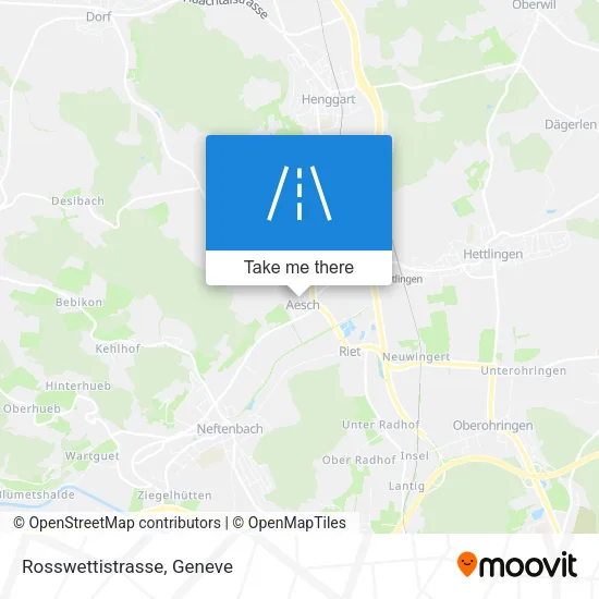Rosswettistrasse map