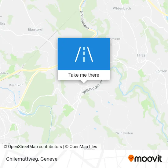 Chilemattweg map