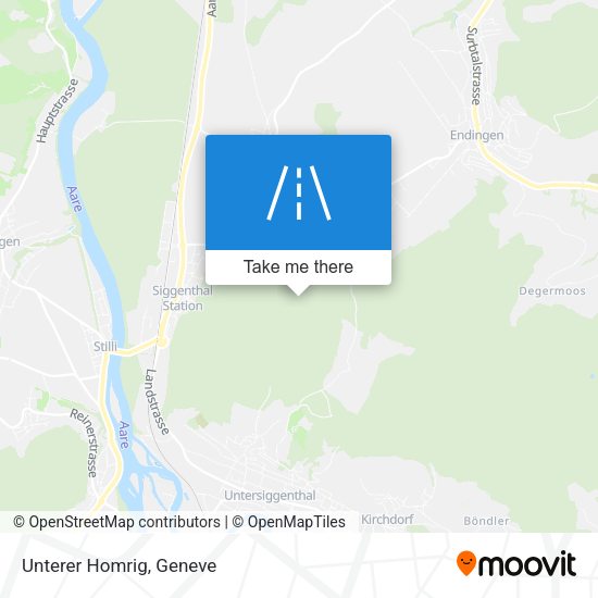 Unterer Homrig map