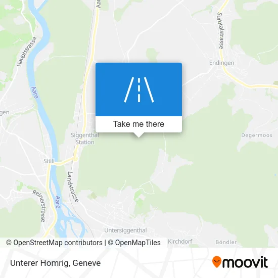 Unterer Homrig map