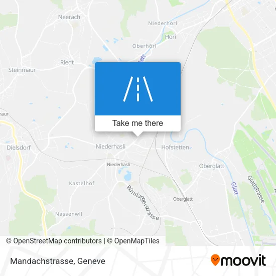 Mandachstrasse map