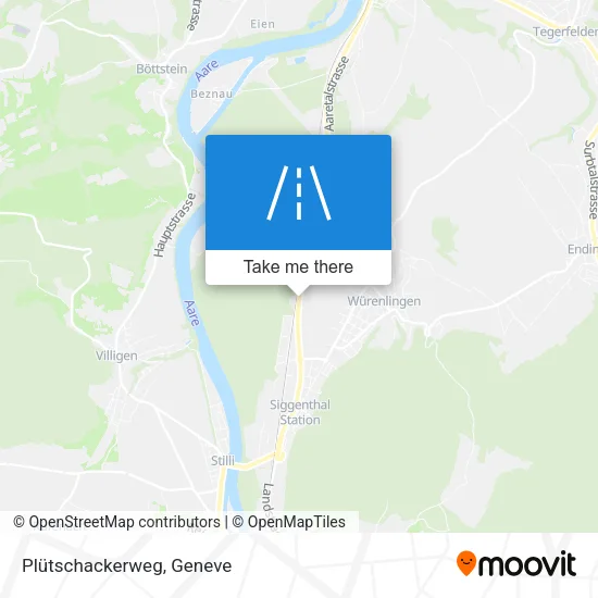 Plütschackerweg map