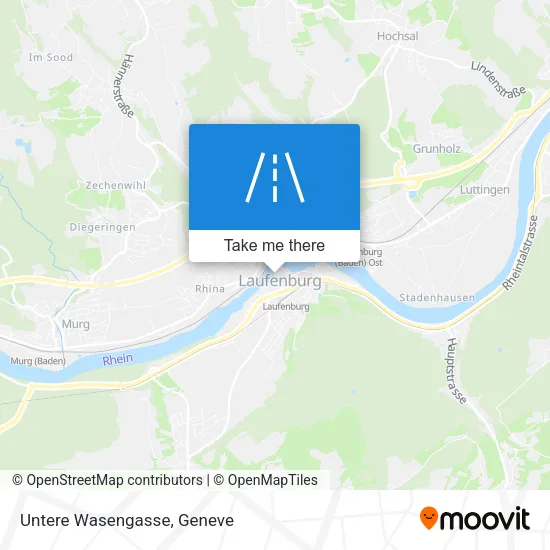 Untere Wasengasse map