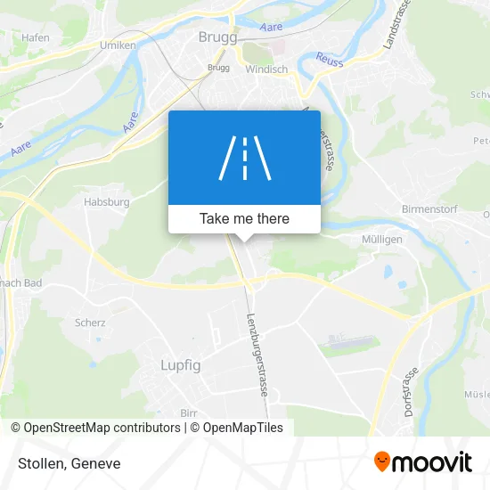 Stollen map