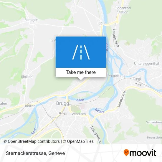 Sternackerstrasse map
