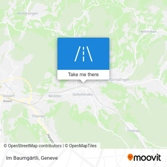 Im Baumgärtli plan
