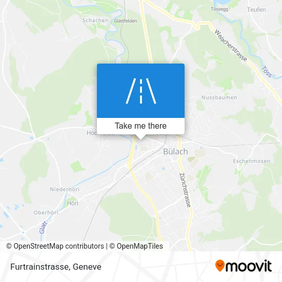 Furtrainstrasse map