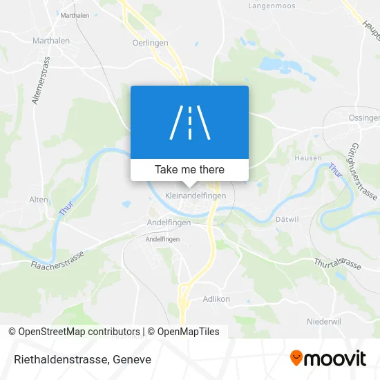 Riethaldenstrasse map