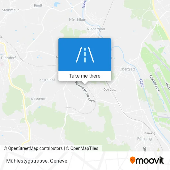 Mühlestygstrasse map