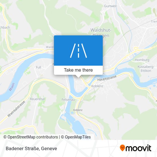 Badener Straße map