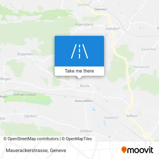 Mauerackerstrasse map