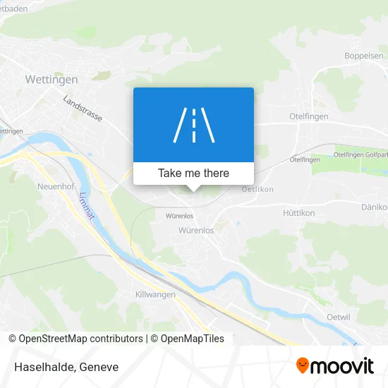 Haselhalde map