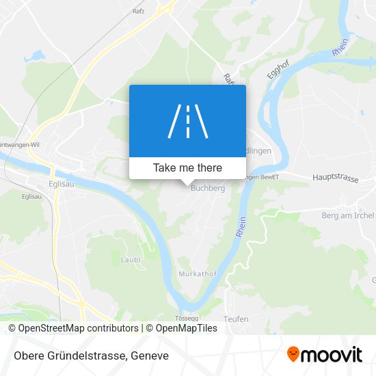 Obere Gründelstrasse map