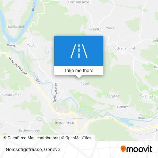 Geissstigstrasse map