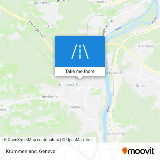 Krummenland map
