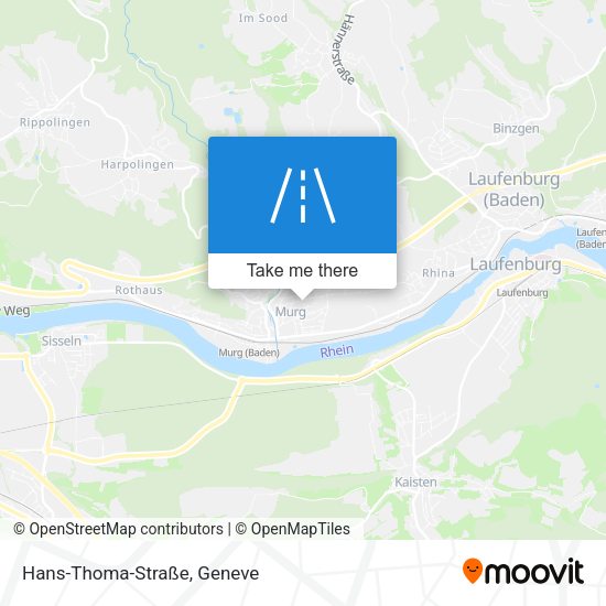 Hans-Thoma-Straße map