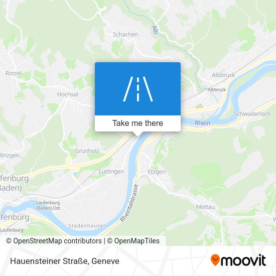 Hauensteiner Straße map