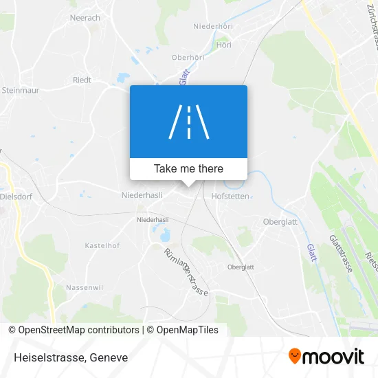 Heiselstrasse map
