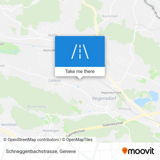 Schneggenbachstrasse map