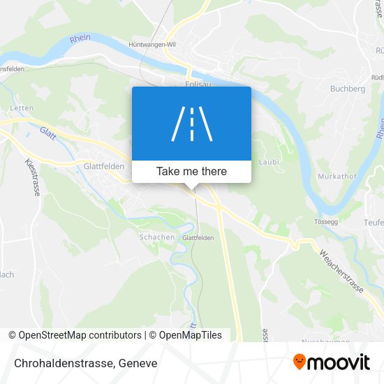 Chrohaldenstrasse map