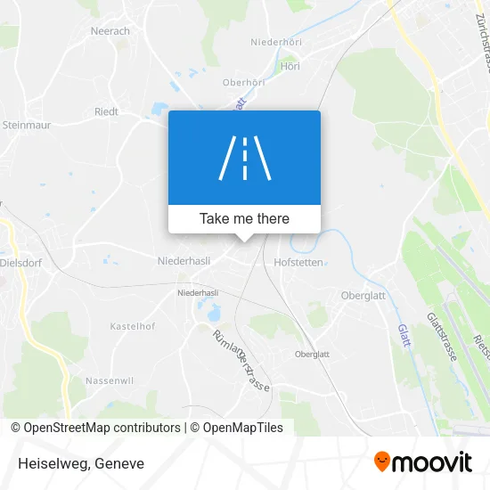 Heiselweg map