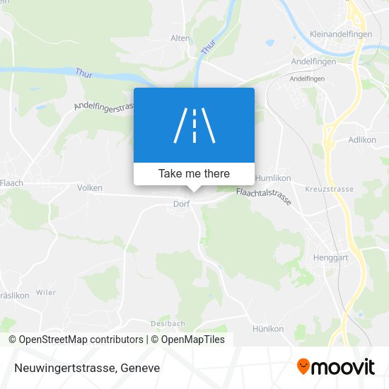 Neuwingertstrasse map
