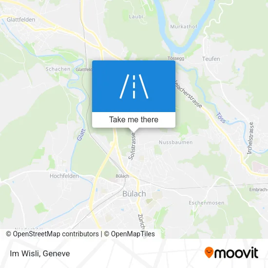Im Wisli map
