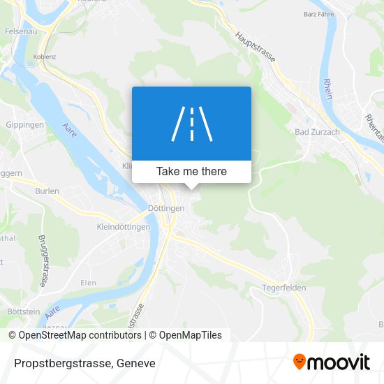 Propstbergstrasse map