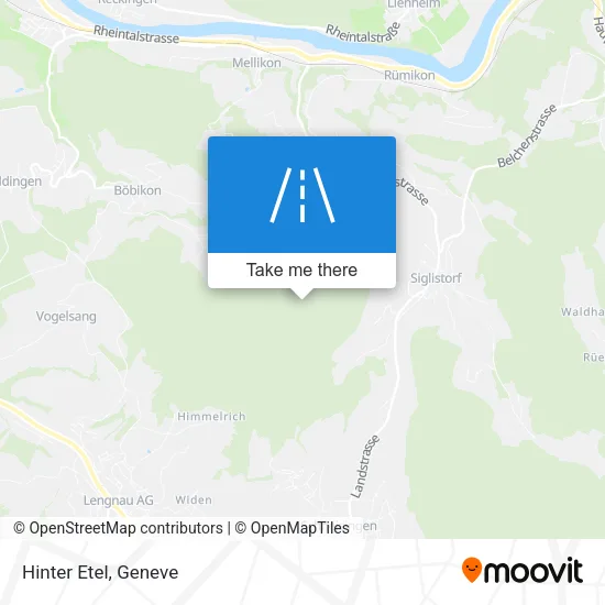 Hinter Etel map