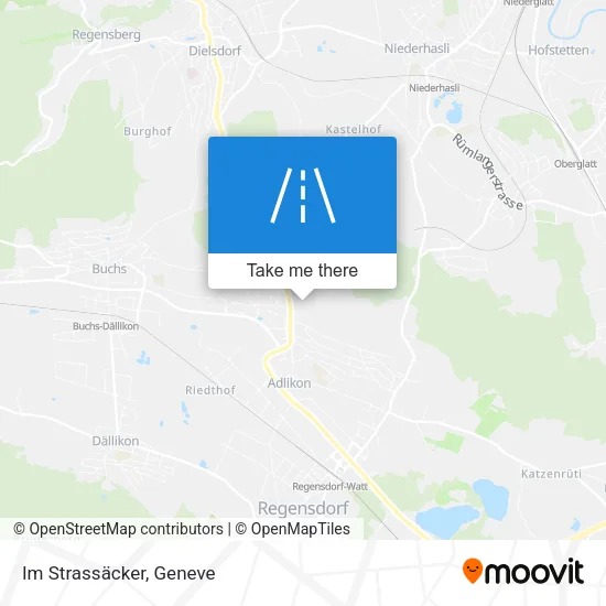 Im Strassäcker plan