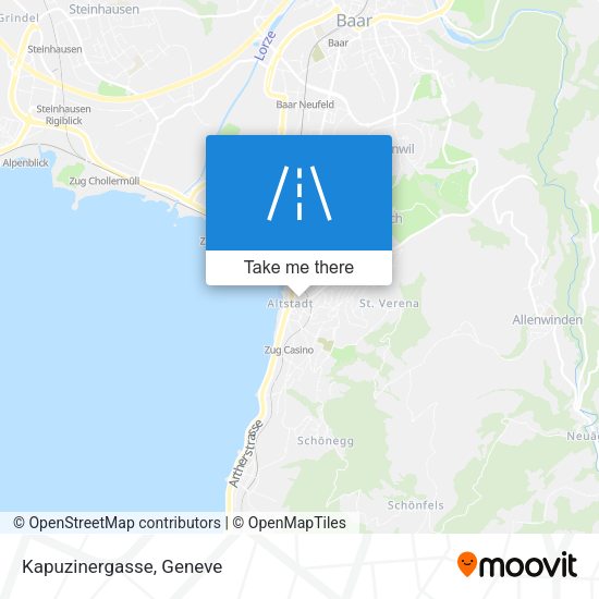 Kapuzinergasse map