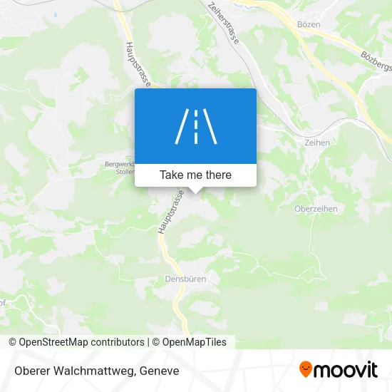 Oberer Walchmattweg map