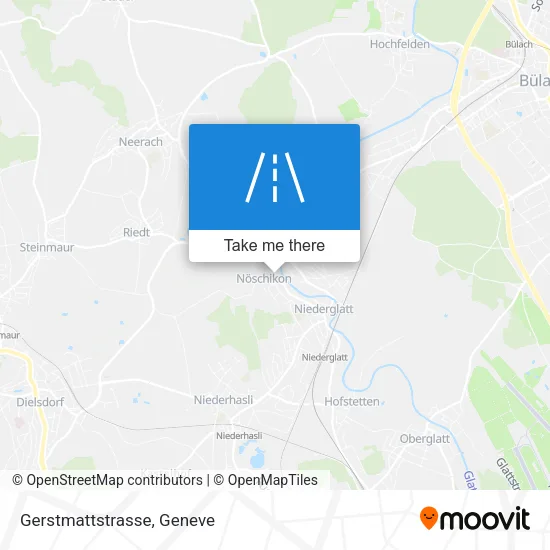 Gerstmattstrasse map