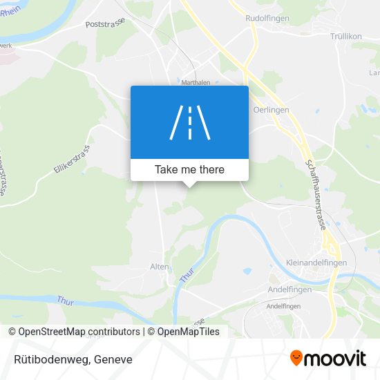 Rütibodenweg map