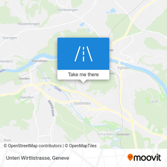 Unteri Wirtlistrasse map