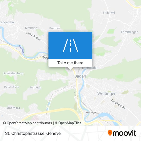 St. Christophstrasse map