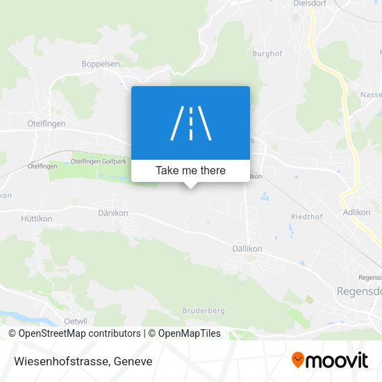 Wiesenhofstrasse map
