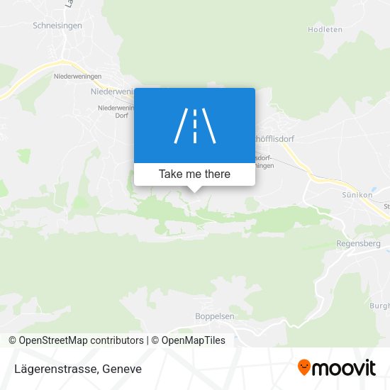 Lägerenstrasse map