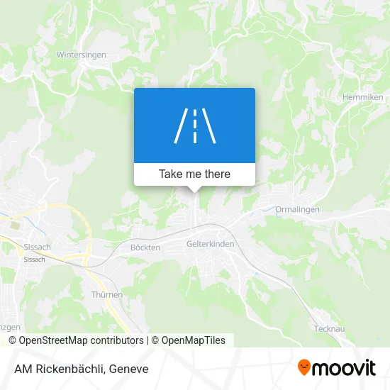 AM Rickenbächli plan