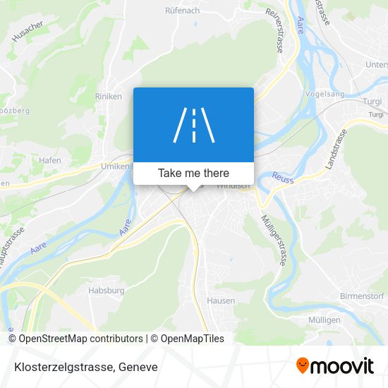 Klosterzelgstrasse map