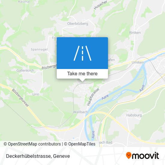 Deckerhübelstrasse map