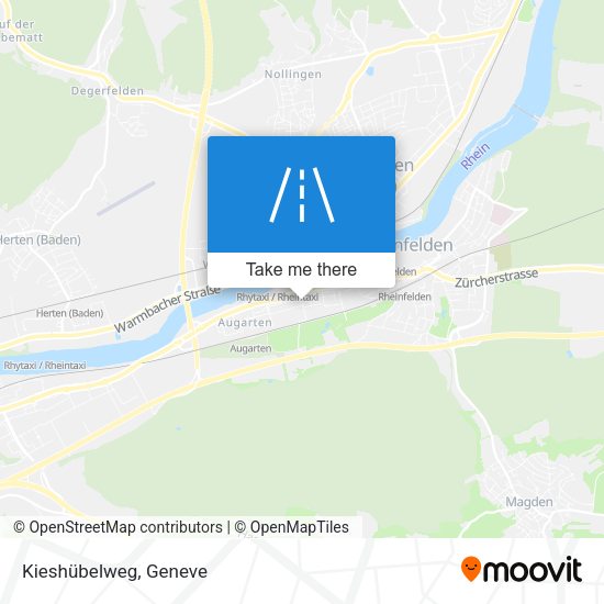 Kieshübelweg map