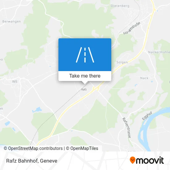 Rafz Bahnhof map