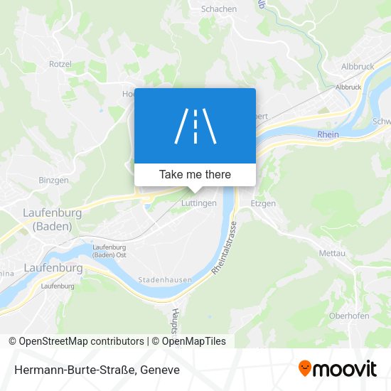 Hermann-Burte-Straße map