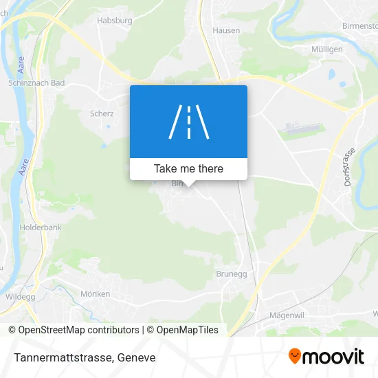 Tannermattstrasse map